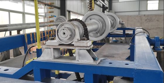 LDPE Open Flame Rock And Roll Machine Plastic Rotomolding Machine For Water Tank 1320 Gallon