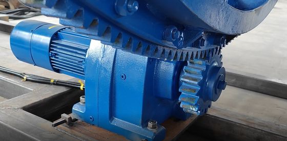 LDPE Open Flame Rock And Roll Machine Plastic Rotomolding Machine For Water Tank 1320 Gallon