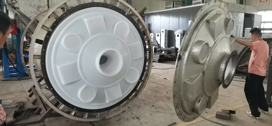 Oven Rock And Roll Rotational Molding Machine  Rr