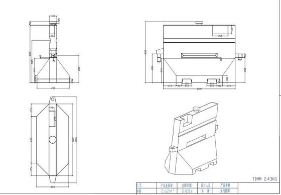 Traffic Barrier Hdpe Rotational Molding Molds Makers