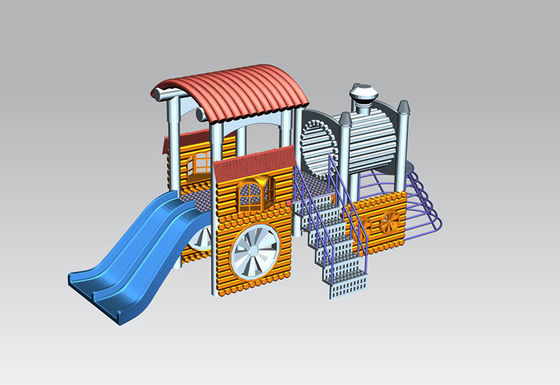 Tube Slide Playground Rotomoulding Mould Plastic OEM Size