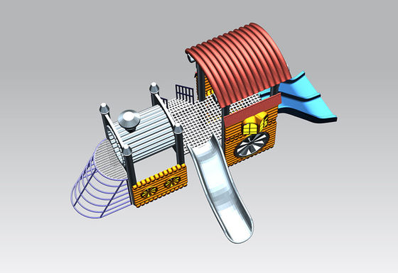 Tube Slide Playground Rotomoulding Mould Plastic OEM Size