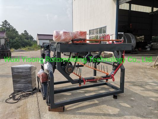 2000L Open Flame Rock And Roll Machine Rotational Molding Equipment Manufacturers