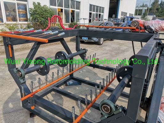 2000L Open Flame Rock And Roll Machine Rotational Molding Equipment Manufacturers