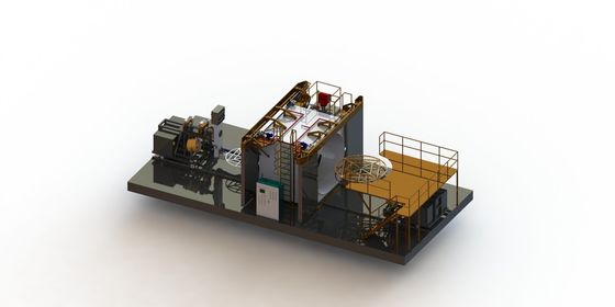 Rotational Shuttle Rotomolding Machine Oven  3.5m