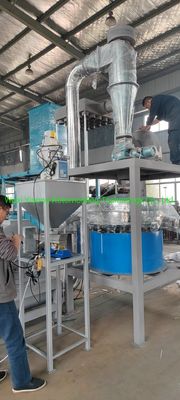 PE LDPE Pulverizer Automatic High Speed 450kg/H