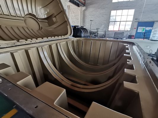 1320 Gallon Sheet Metal Septic Tank Mould Rotational Mold Tooling Polishing