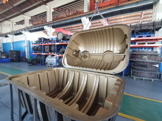 1320 Gallon Sheet Metal Septic Tank Mould Rotational Mold Tooling Polishing