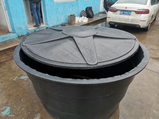 Vertical Water Tank Rotational Mould Mild Steel Material Plastic Septic Fuel Tank Rotational Mould