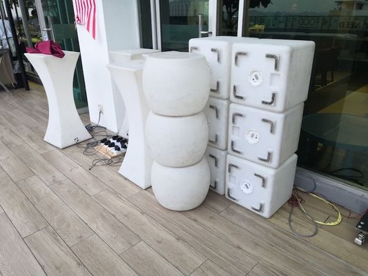Chair Rotomoulding Mould Forming Slot Blasting