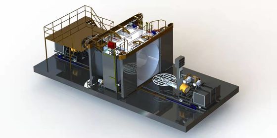 3M Shuttle Rotomolding Machine Oven 3000mm