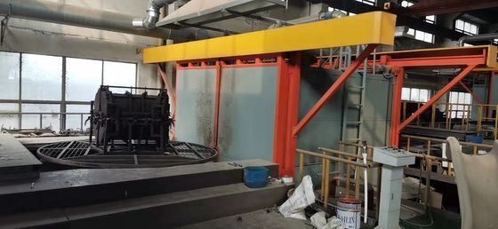 PLC Shuttle Rotomolding Machine 1000KG Max. Weight 3000mm Max. Diameter