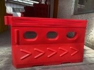 Rotational Roto Molded Products Road Barrier 1350x750mm 3 Holes