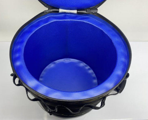 Vacuum Break Hot Waterproof Travel Bag Round Bucket Insulation Ice Pack