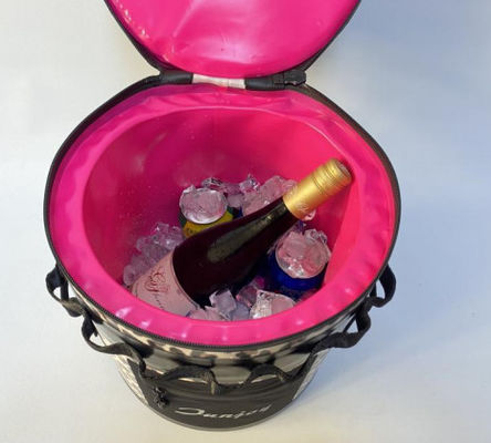 Vacuum Break Hot Waterproof Travel Bag Round Bucket Insulation Ice Pack