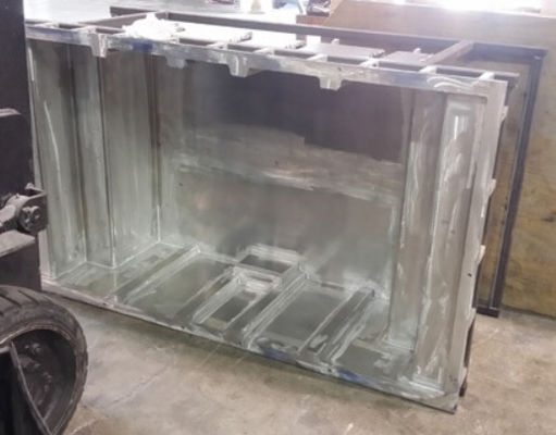 Aluminum Alloy Rotomoulding Mould with Customized Design Smooth Surface
