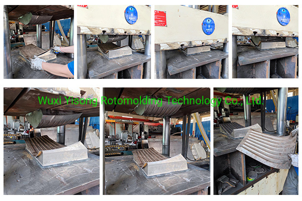 Customize 5000L Sheet Metal Mould for Vertical Water Tank Polishing